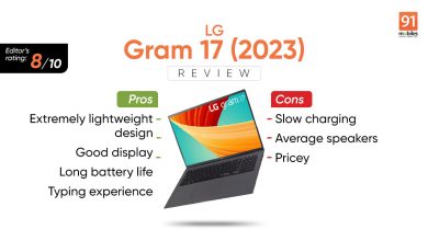 LG Gram 17 (2023) review: a reliable 17-inch laptop with surprisingly light design